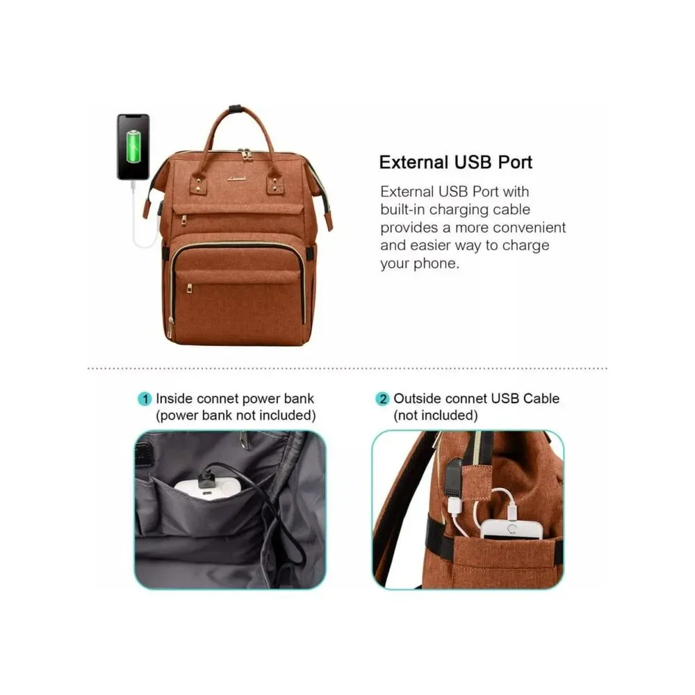 Lovevook Laptop Backpack Carry-all Carry-on, School, Travel, Work, 15.6